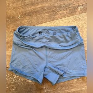 Women's Blue Athletic Shorts